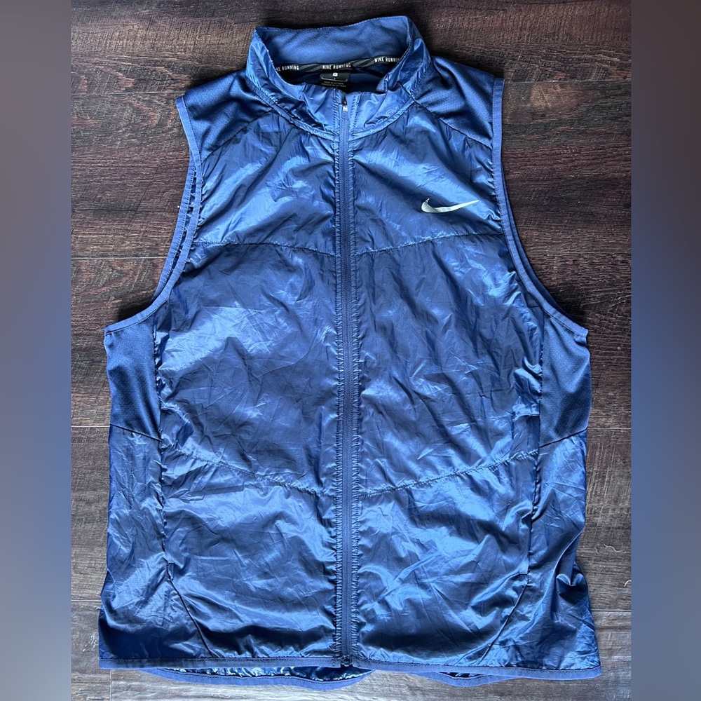 Nike Running Men's Polyfill Full Zip Vest Large